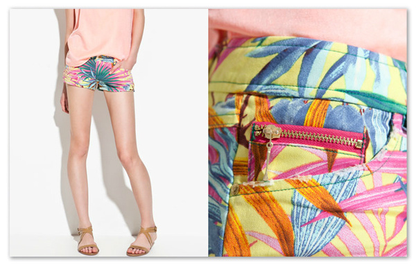 flower passion pasion floral shorts