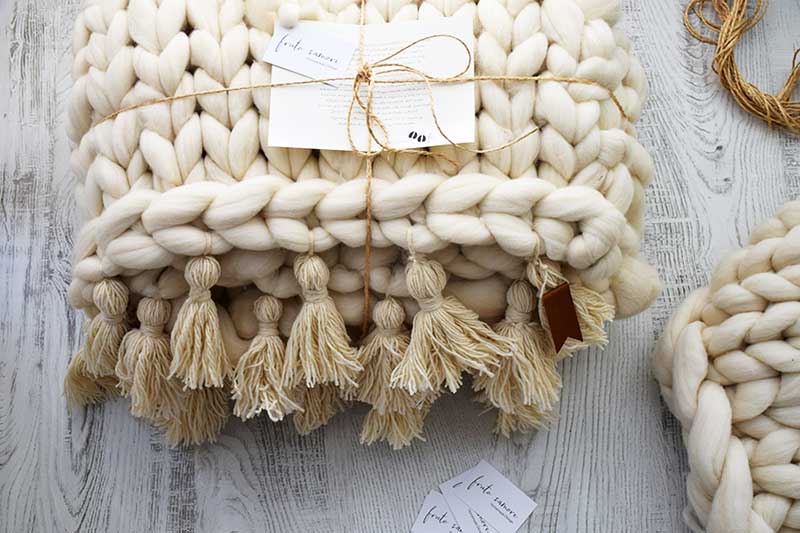 Packaging para manta lana XXL