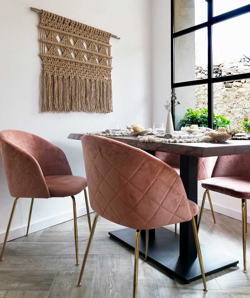 Tapiz de pared personalizado y hecho a mano con macramé