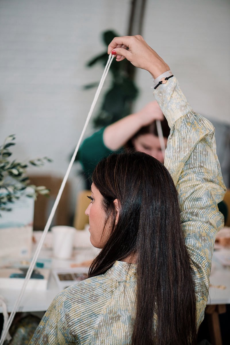 Macramé para eventos