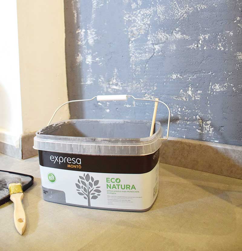 Pintura monto gris eco natura