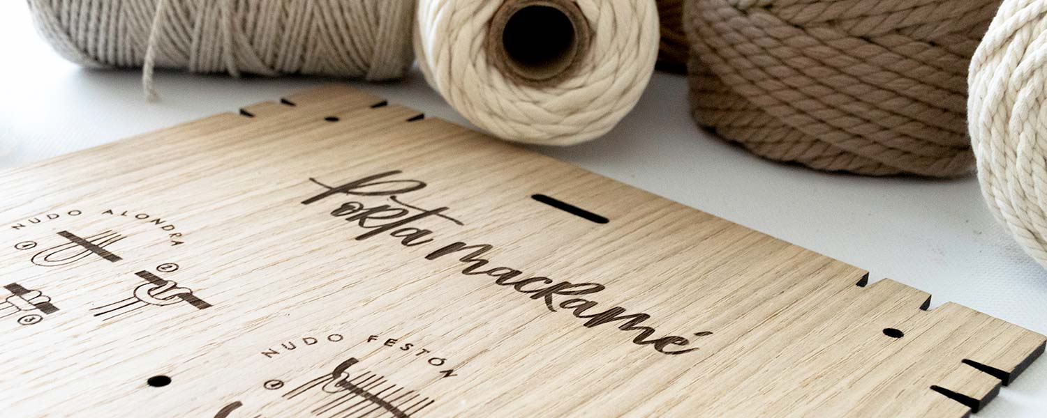 Accesorio macrame portátil