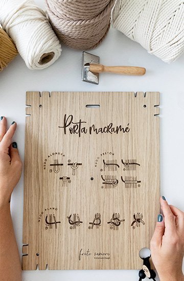 Accesorio hacer macrame facil