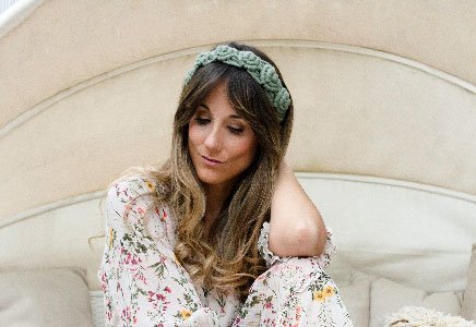 Diadema Trendy macramé nudo burbuja