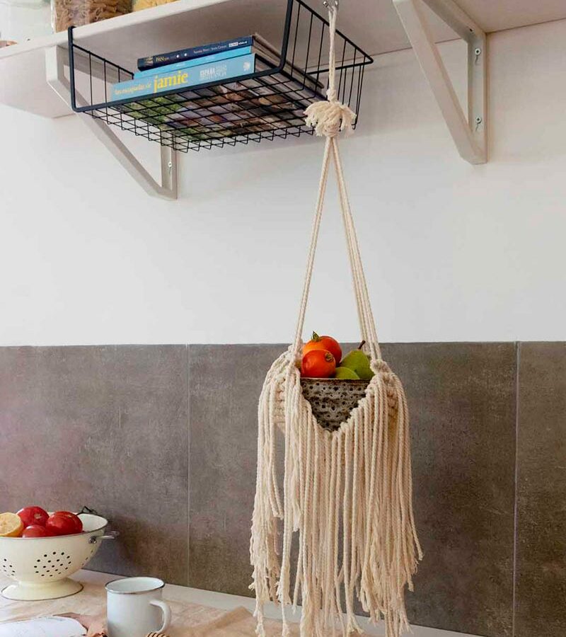 Macetero frutero nudo feston