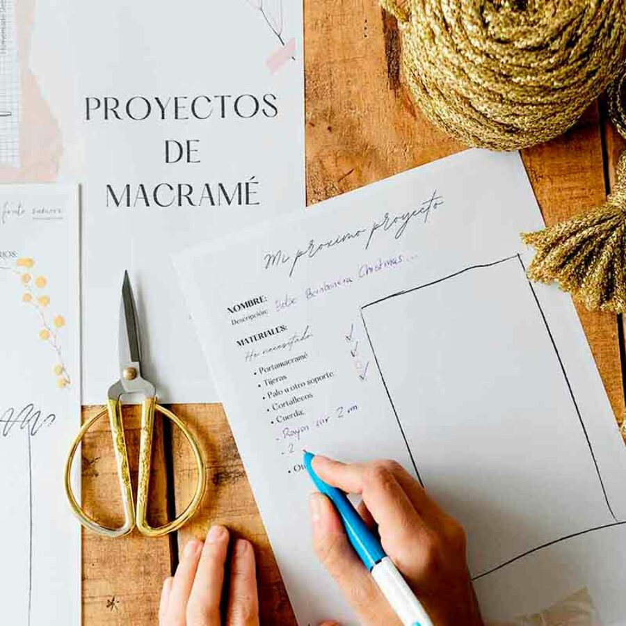 Ficha proyectos macramé