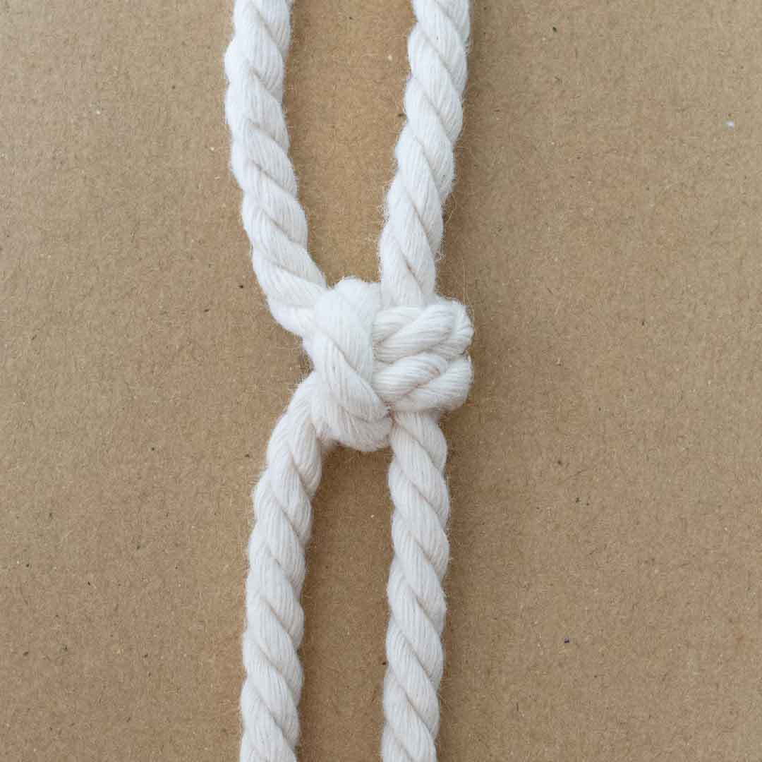 Nudo alondra vertical