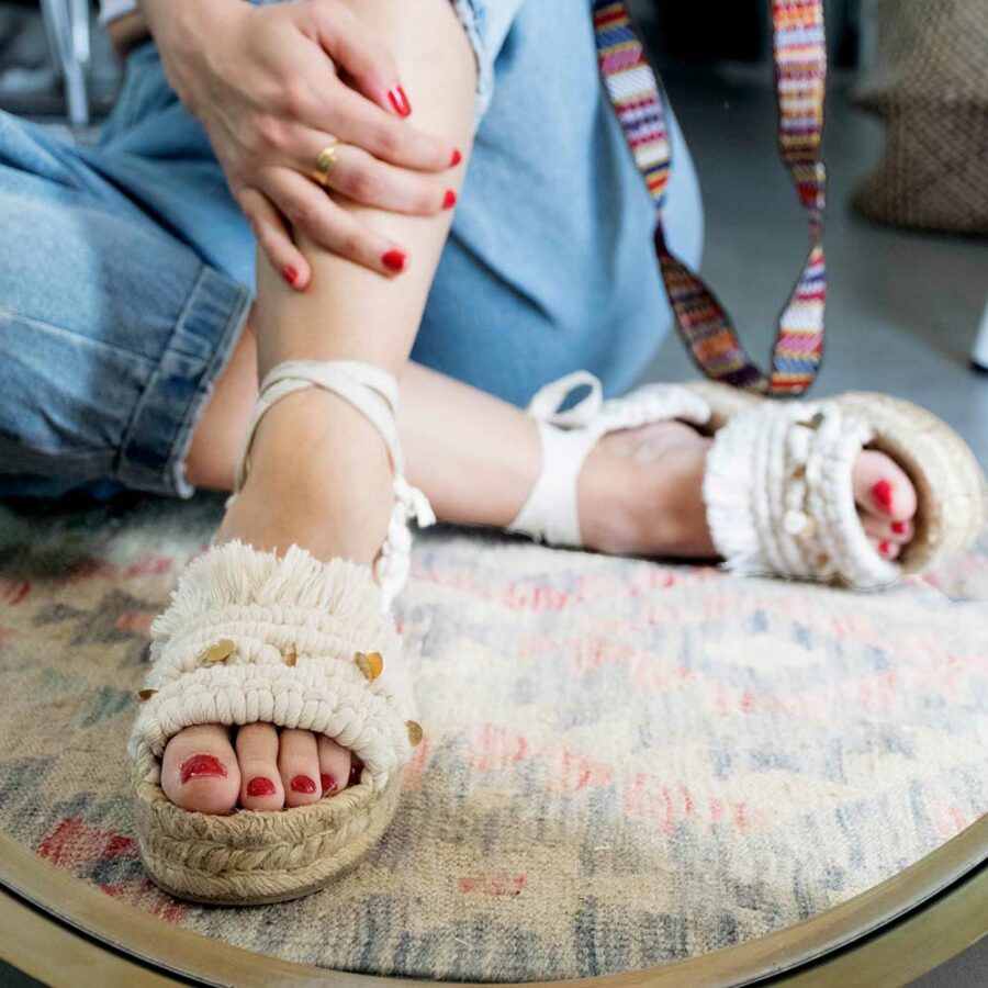 ALPARGATAS MACRAME boho chic