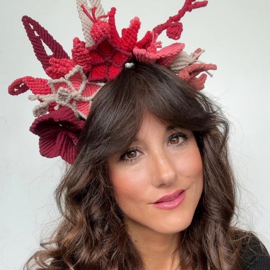 MicroMacrame Diadema yo