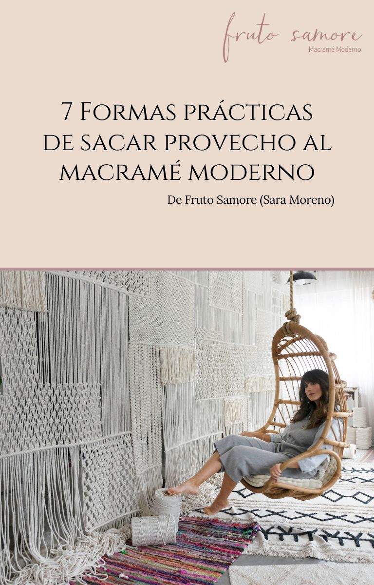 eBook 7 Formas prácticas de usar el Macramé