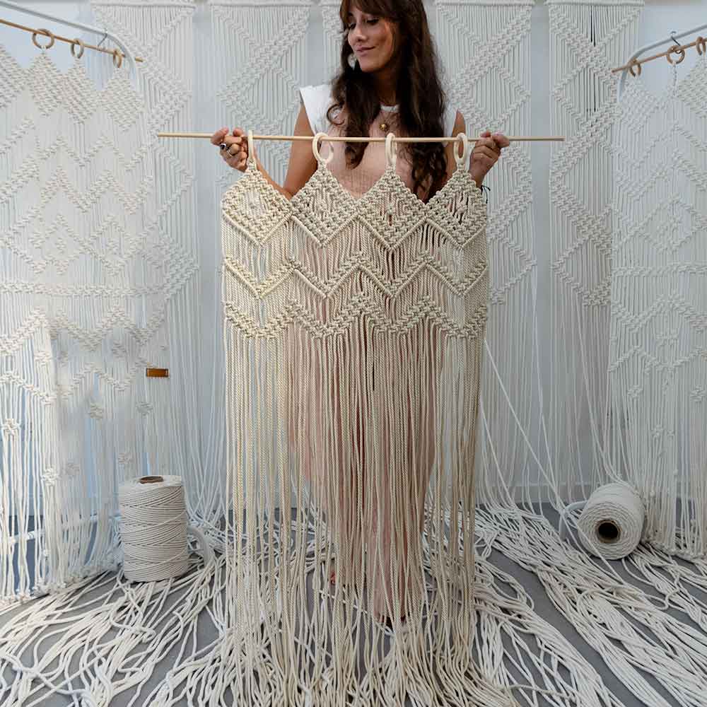 curso cortina macrame