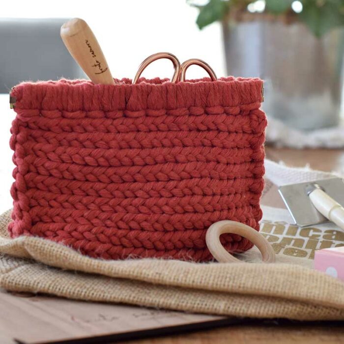 Neceser macrame Brais Knot