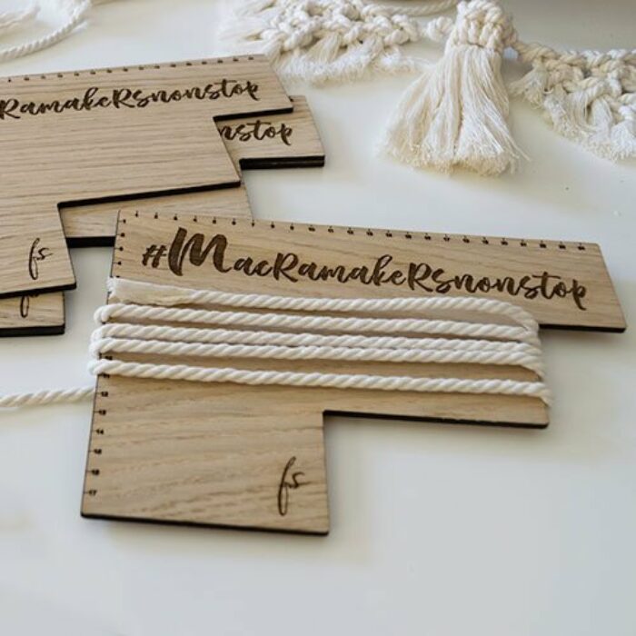 Corta Flecos macramé