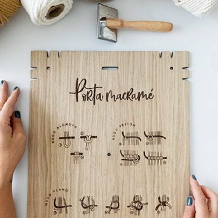 Accesorio hacer macrame facil